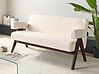 Sofa 2-seters TAMRE Bouclé Off-White/mørkebrun