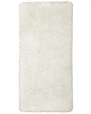 Shaggy Rug CIDE White 80 x 150 cm_996590