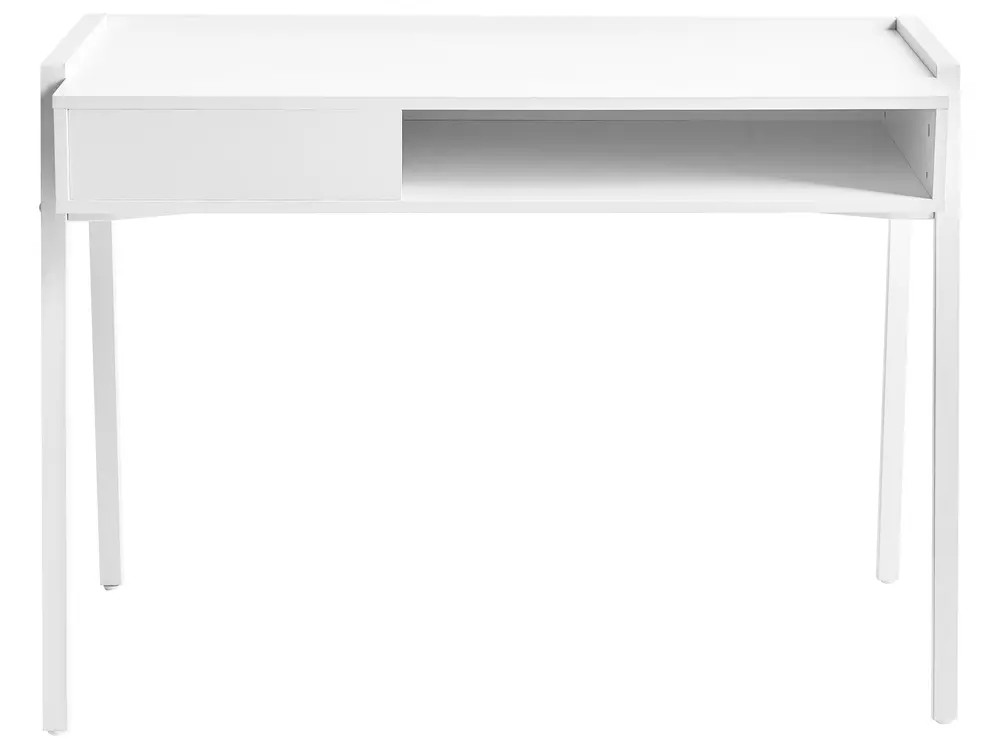 Skrivbord KOFOTEN 107 cm 48 cm Vit_1054863