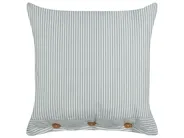Set of 2 Decorative Cushions SEBRINE 45 x 45 cm Mint Green Striped_902093