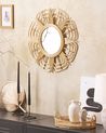 Wall Mirror PASAKU 60 cm 60 cm Rattan Natural