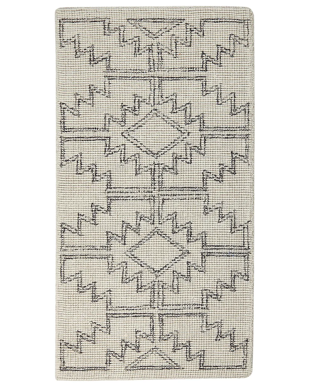 Rug URLA Beige 80 x 150 cm Wool_848784