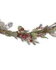 Christmas Garland IRUN 150 cm Red_832541