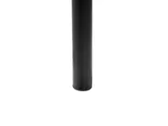 Four Poster Bed Metal MIRABEAU 160 x 200 cm (EU King Size) Black_1033525