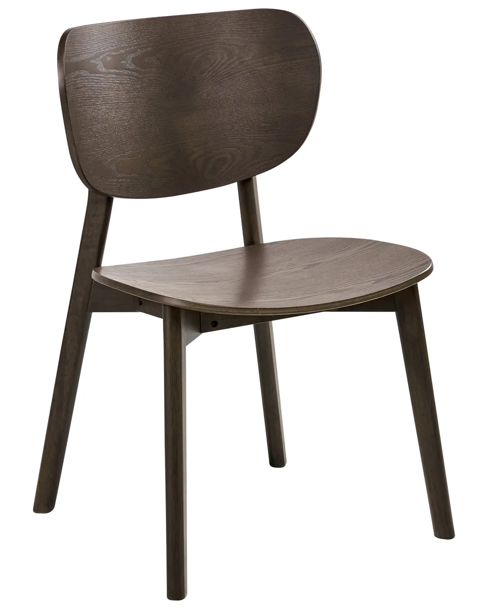 Ruokatuolisetti 2 kpl OVERLY Puu Tumma saarniviilu_1031627