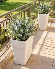 Set of 2 Plant Pots NIGELLIA 42 cm Off-White_1123826