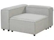 Modulär hörnsoffa 4-sits ARDAL Ljusgrå Vänstervänd_949497