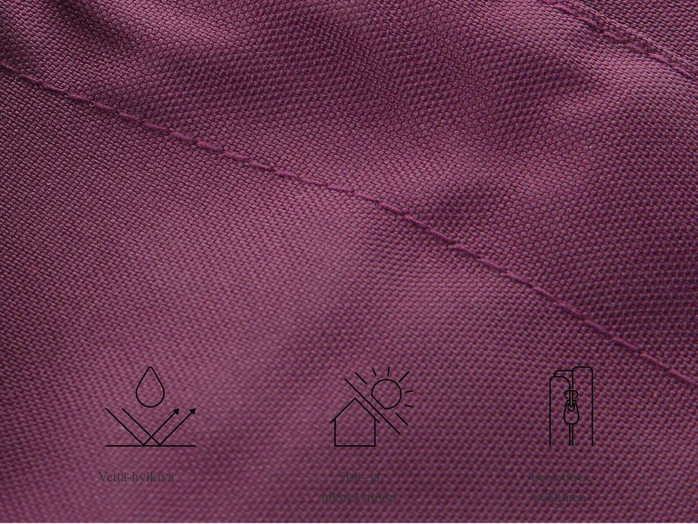 Säkkituoli 300 L FUZZY 140 cm 180 cm Purppura_1005157