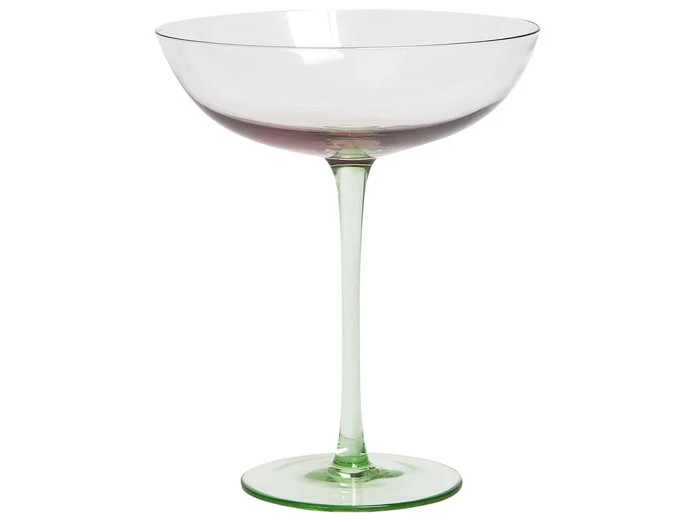 Set med 4 martiniglas DIOPSIDE 250 ml Rosa_912640