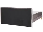 Divan Bed Velvet MARQUISE 180 x 200 cm (EU Super King) Grey_798429