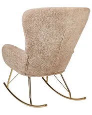 Rocking Chair ANASET Boucle Sand Beige_914704