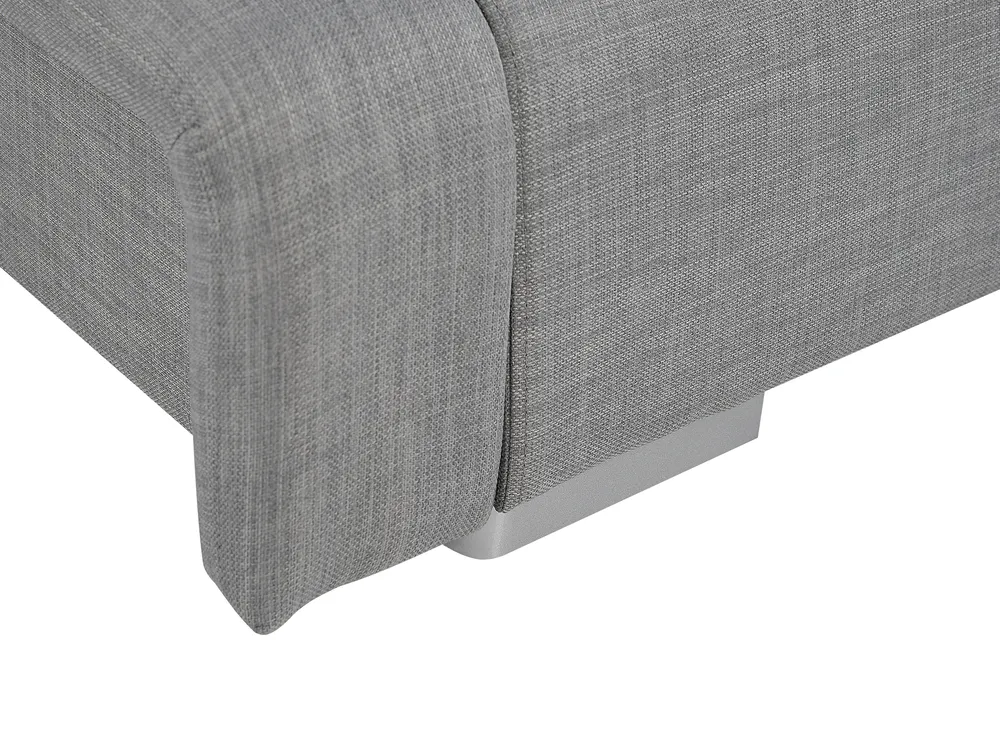 Bed Fabric NANTES 160 x 200 cm (EU King Size) Light Grey_812921