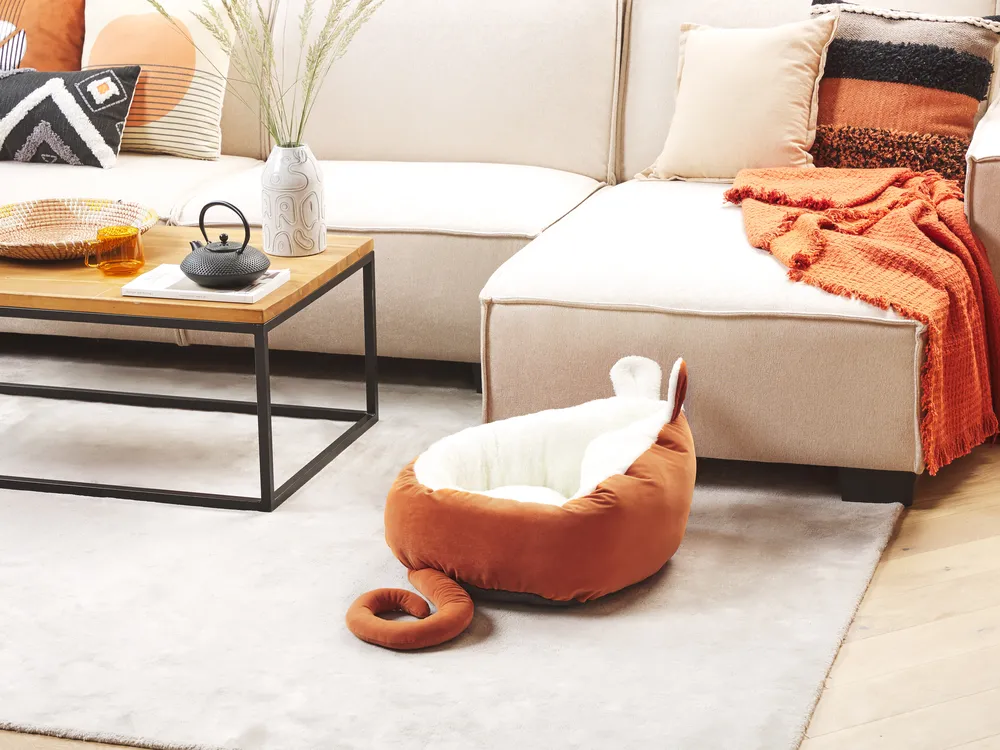 Djursäng HASSA Sammet Orange_826689
