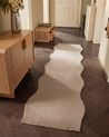 Rug DAWA Beige 80 x 300 cm