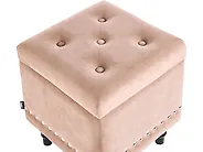 Säilytysrahi LORETTO Sametti Beige_1186164