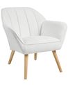 Armchair TORUD Fabric White