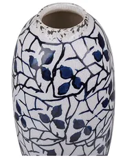 Blomvas MUTILENE 25 cm Stengods Vit_810765