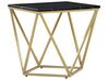 Side Table MALIBU Black/ Gold