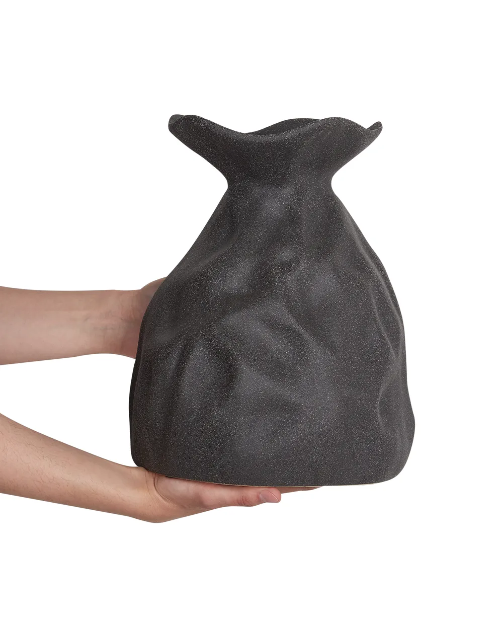 Blomvas COONTAIL 31 cm Stengods Svart_935257
