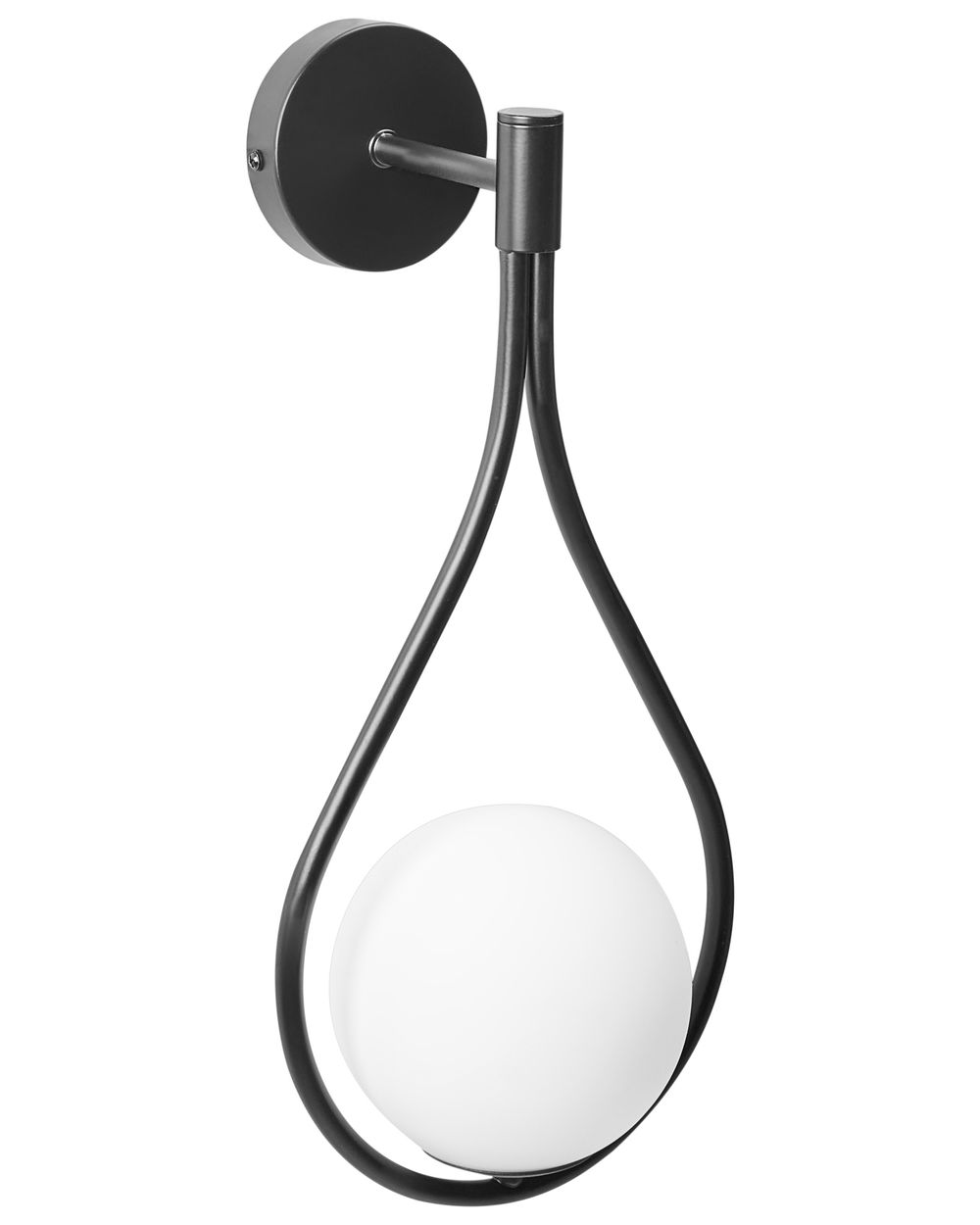 Vegglampe AUROUE Metall Svart
