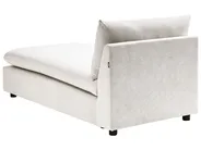 Chaise Longue VIZILLE Fabric Off-White_955839