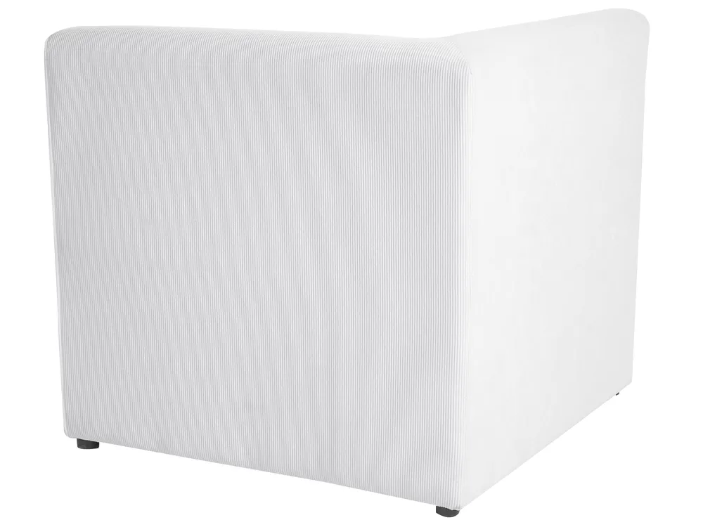 Modular Sofa 2 Seater LEMVIG Corduroy Off-White_875536