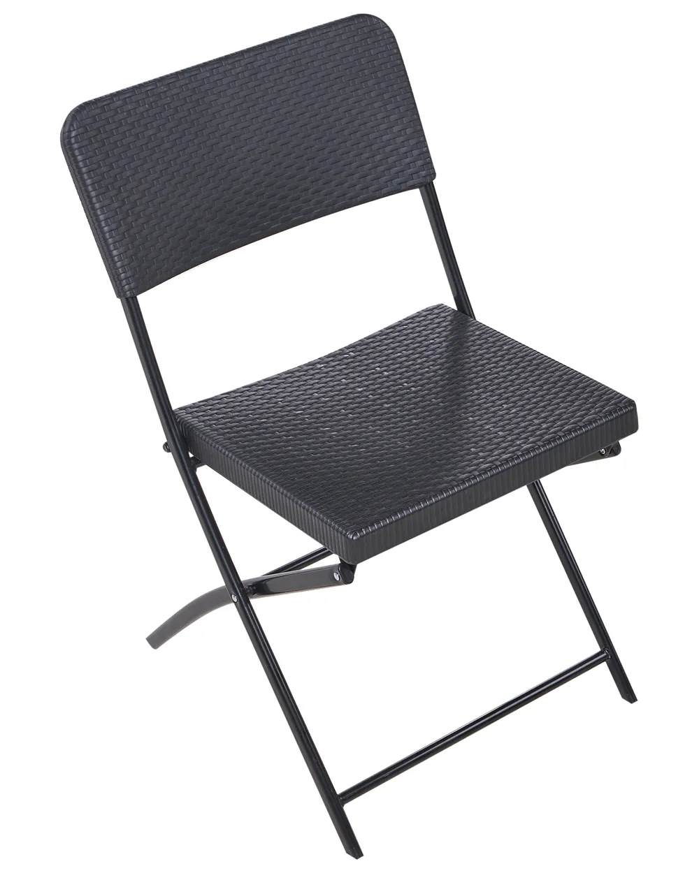 Bistro Set Folding TRAPPETO Black_1033330