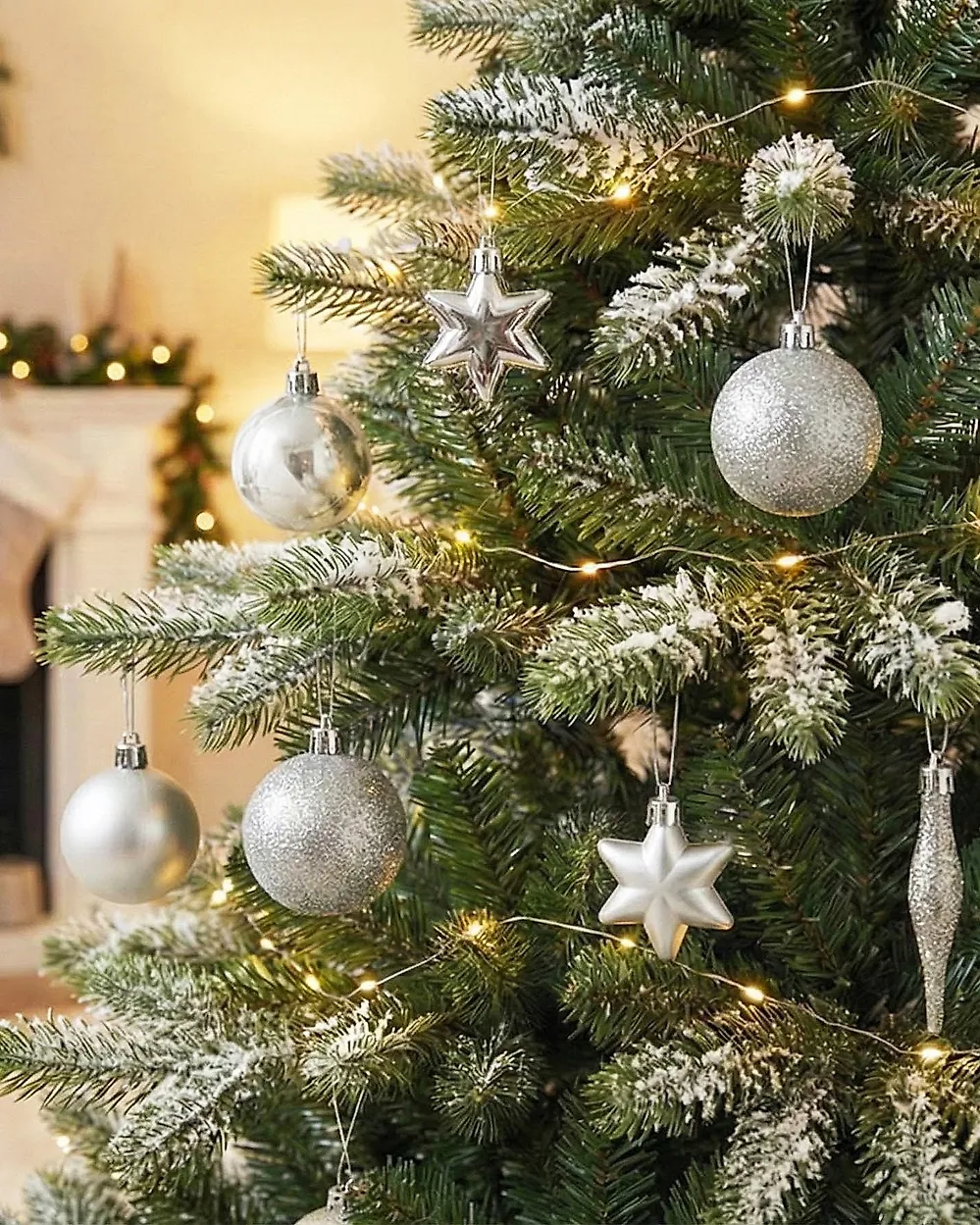 Set of 102 Baubles BANDAK Silver_1179112