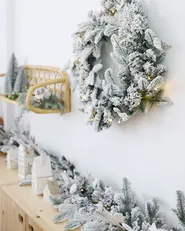 Jouluköynnös luminen LED-valo SUNDO 270 cm Valkoinen_895642