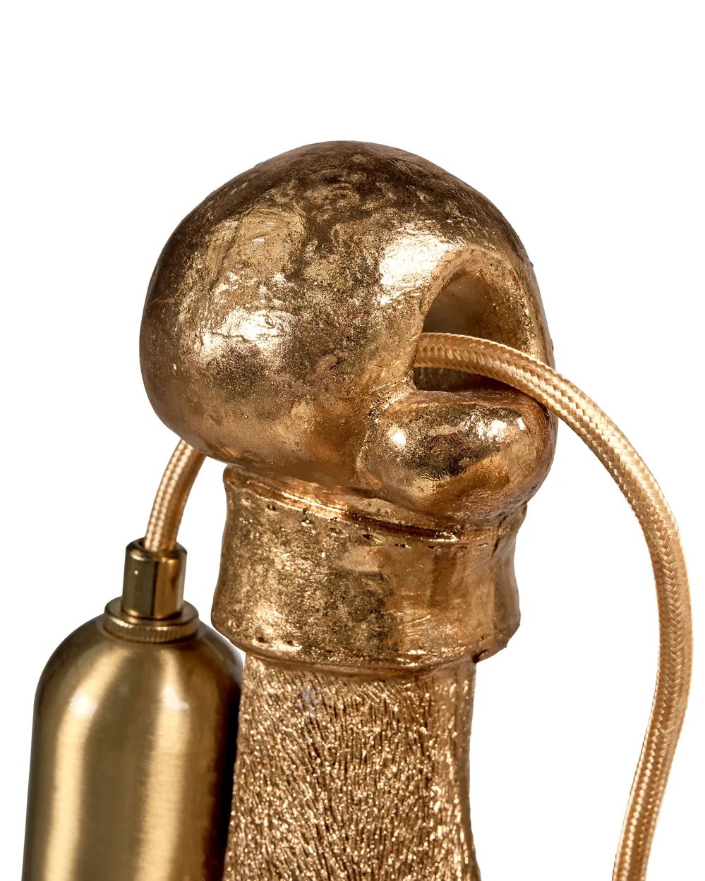 Bordslampa Hund MIKE Guld_1003940