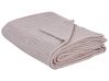 Bedspread CHAGYL Cotton 150 x 200 cm Pastel Pink