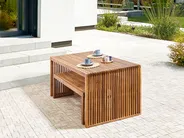Garden Dining Table SULZANO 180 cm 90 cm Acacia Wood Brown_921721