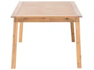 Extending Garden Dining Table CESANA 180/240 cm 100 cm Acacia Wood Light Brown_691143