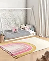 Lastenhuoneen matto TATARLI Vaaleanpunainen 140 x 200 cm Puuvilla