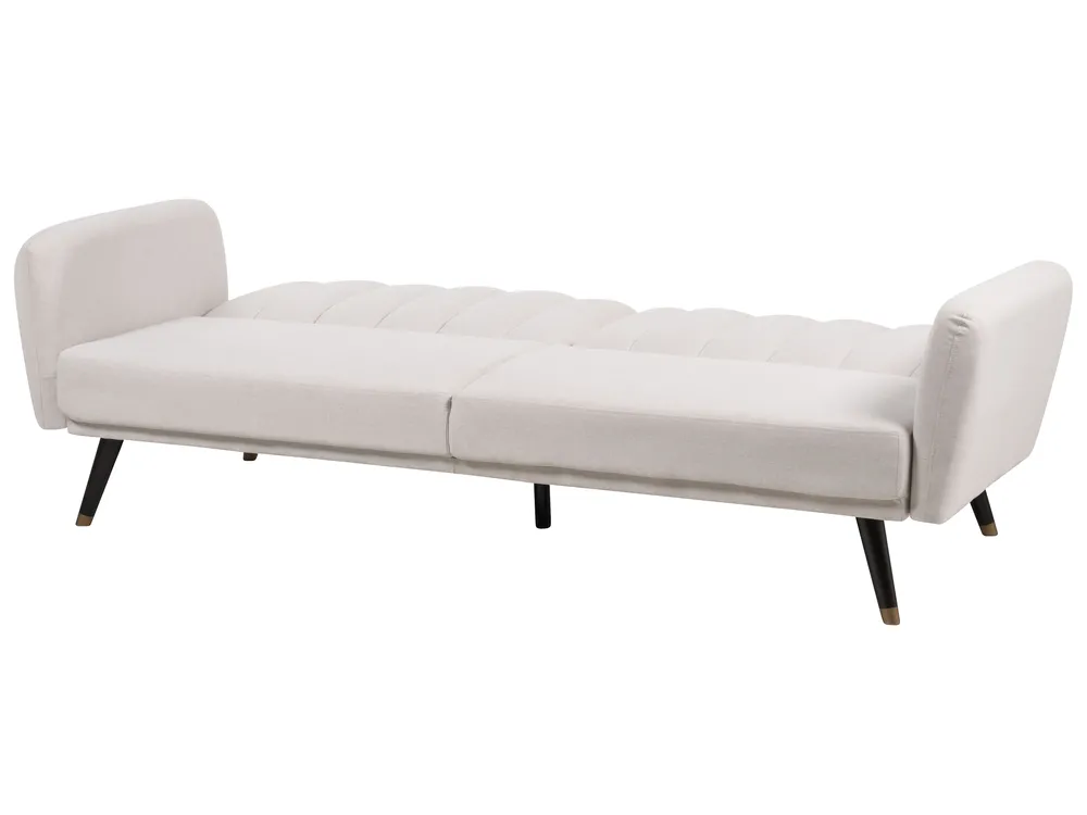 Sofa Bed 3 Seater VIMMERBY Fabric Beige_899956