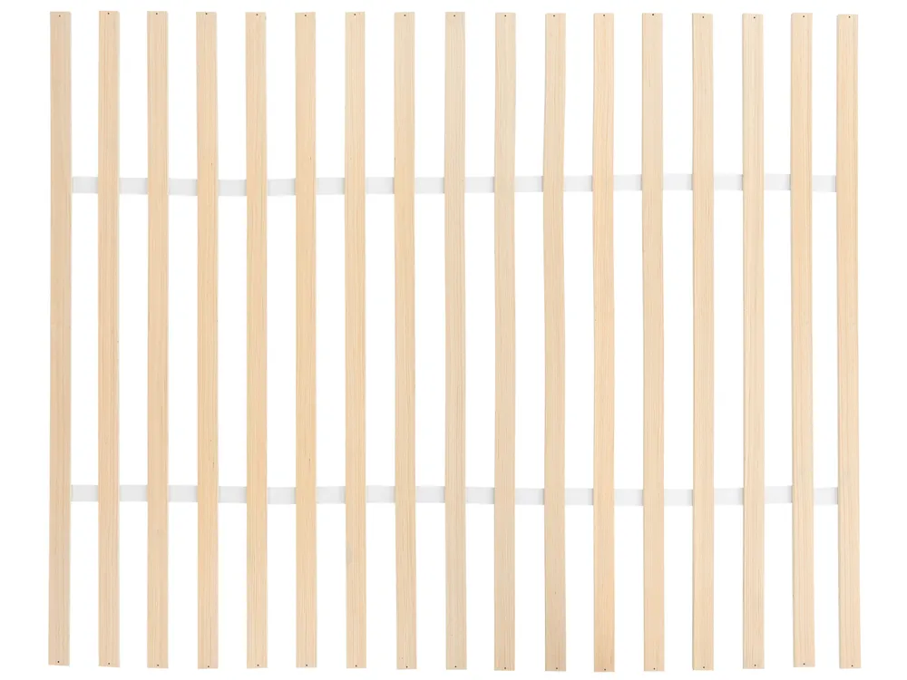 Sänky WIZERNES 160 x 200 cm Vaalea tammiviilu_1059222