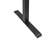 Kulmatyöpöytä sähkösäädettävä DESTIN 160 cm 110 cm Ruskea/musta Vasen_795439