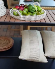 Outdoor Kitchen Island AVETRANA Black Metal_1035993