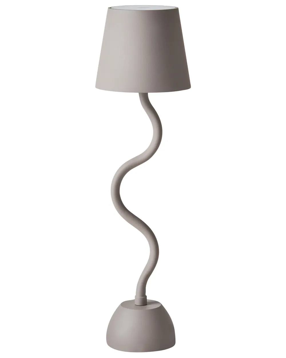 Wireless LED Table Lamp VOUGA with Dimmer Metal Beige
