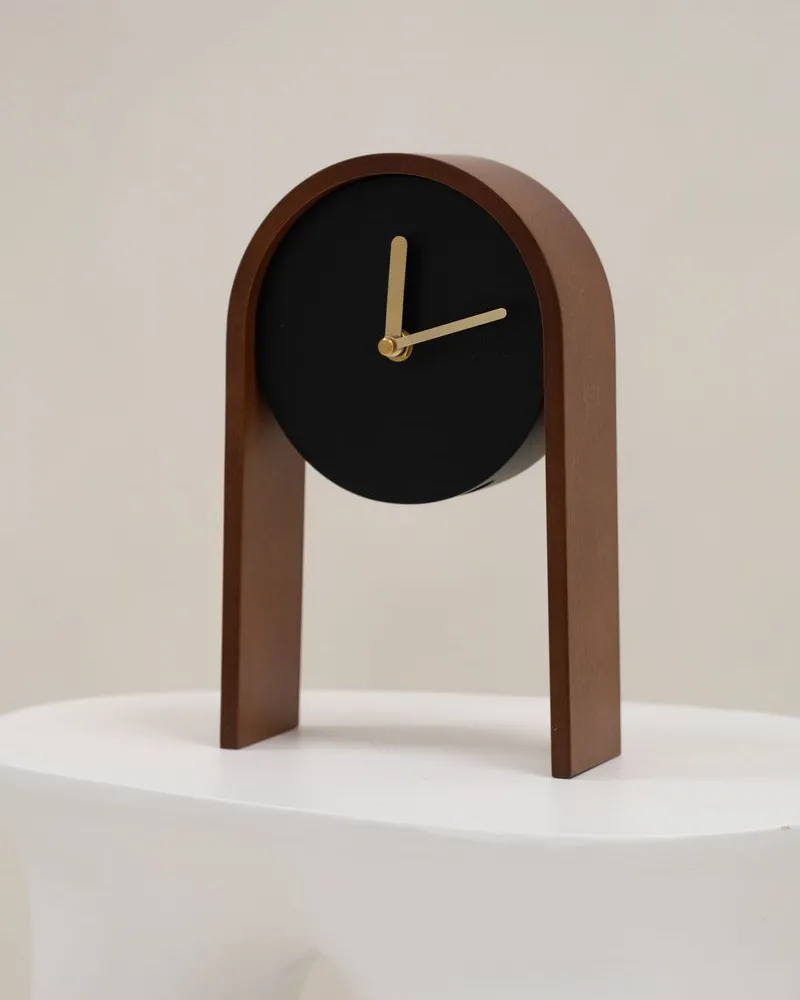 Clock BLATTEN 16 cm Black_973704