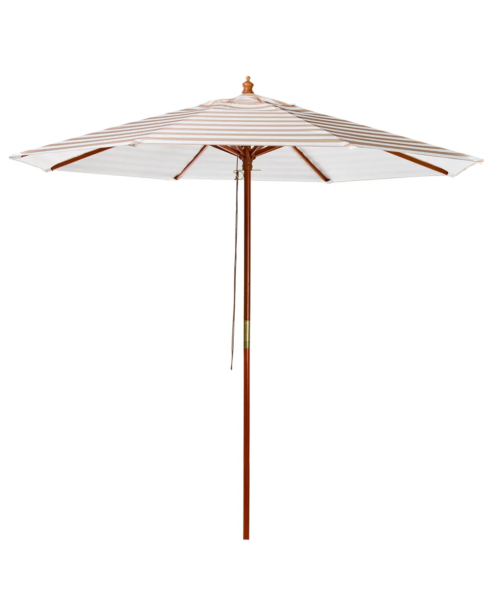 Market Parasol 260 cm FERENTILLO Beige/ White
