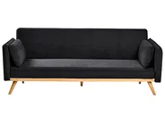 Sofa Bed ASAA Fabric Black_993916