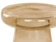 Side Table CALDERA Glass Golden Brown_883012