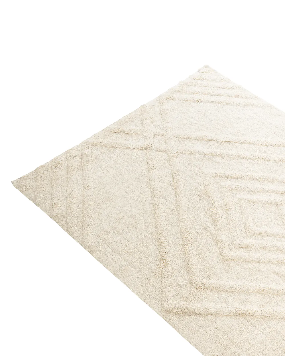 Barneteppe ZIRO  Lys beige 160 x 230 cm Bomull_1155219
