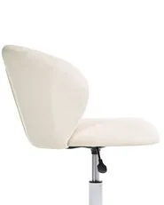Desk Chair CHEERFUL Velvet Off-White_1024978