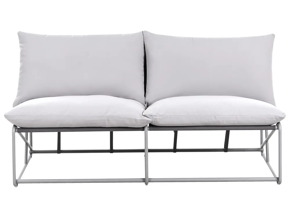 Garden Sofa 2 Seater PICO Metal Grey