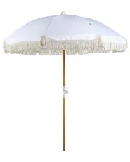 Aurinkovarjo 150 cm MONDELLO Valkoinen_848541