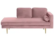 Divaani oikea MIRAMAS Sametti Vaaleanpunainen_754015