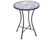 Bistro Table CORIANO 60 cm 60 cm Metal Black_986201