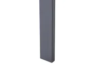 Garden Lounge Set with Table 4 Seater TAVOLETO Metal Grey_1044777